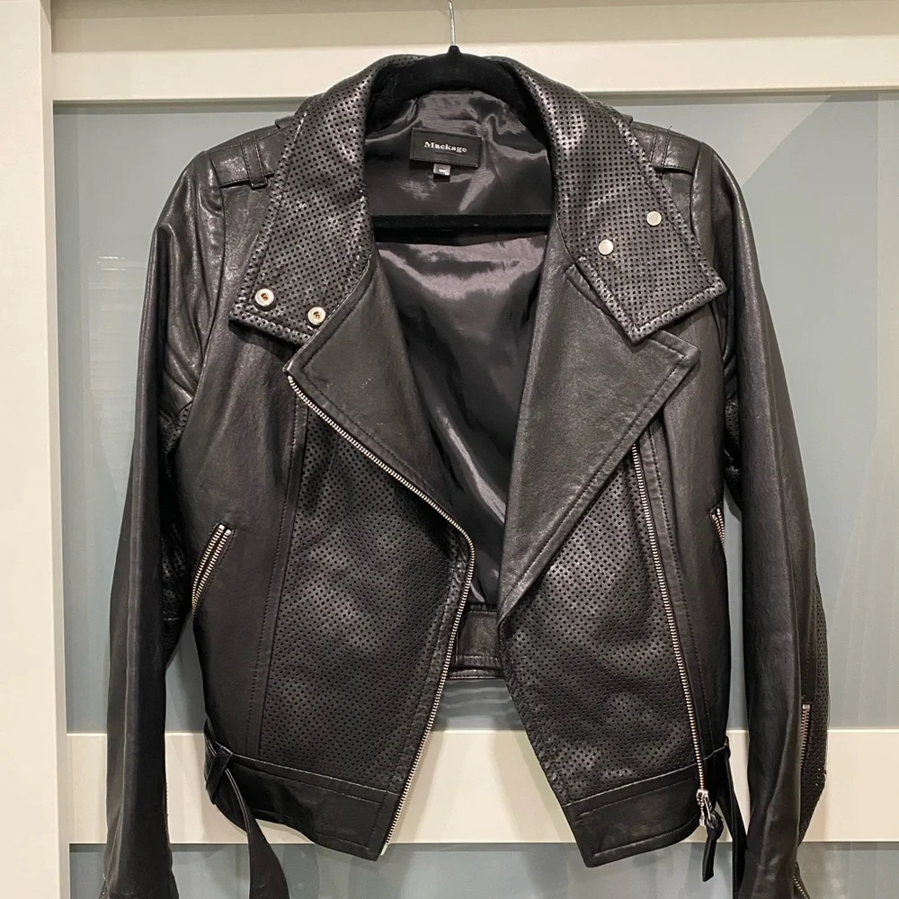 MACKAGE leather Jacket - Picture 1 of 10